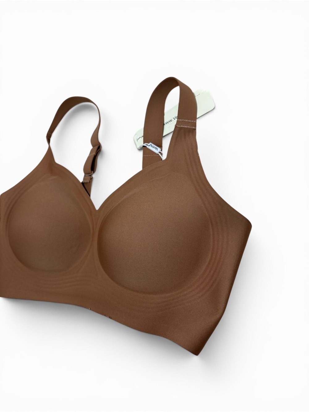 Seamless Brown Wireless Comfort Bra
